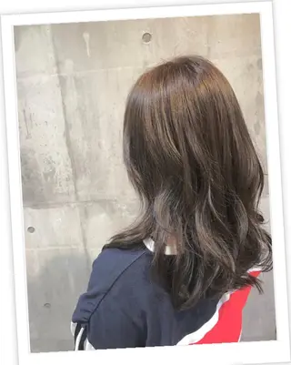 セミロング カラー パーマ ヘアアレンジ メンズ キッズ ネイル マツエク・マツパ EnBlesS西宮 マンツーマン神道有基のヘアスタイル