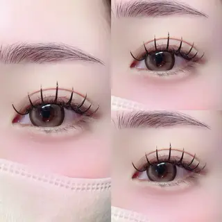 マツエク・マツパ 韓国/ギャル/ モテまつげ🖤まりんのマツエク・マツパデザイン
