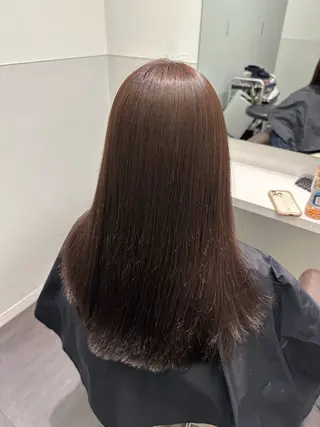 セミロング 美髪特化✨ 伊織✨縮毛矯正✨のヘアスタイル