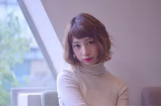 ショート カラー ヘアアレンジ GiseL天神カラー 髪質改善/ブリーチのヘアスタイル