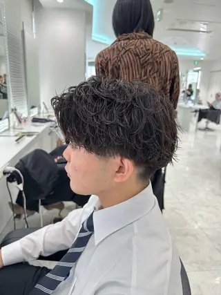 ショート パーマ メンズ 🐺韓国風メンズ特化 あさひ🐺のヘアスタイル