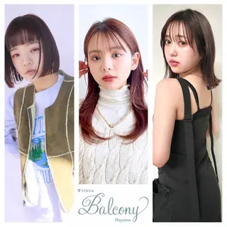 tricca葉山店 【無料カットモデル】のヘアスタイル
