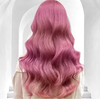 ロング カラー 🎀韓国スリムタッキ 羽エクステ🎀kiiのヘアスタイル