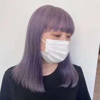 ミディアム akina*ブリーチ ♡トレンドヘアのヘアスタイル