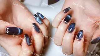 セミロング Spade Q Nailのネイルデザイン