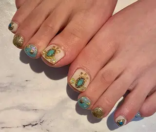 ネイル Lino+ ネイル&よもぎ蒸しのネイルデザイン