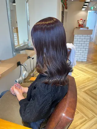 セミロング ROMA銀座店所属・小林 萌生のヘアスタイル