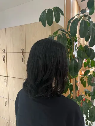 ミディアム パーマ adorable ︎🫧水澤真子のヘアスタイル