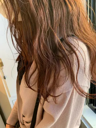 セミロング カラー amy.所属・メンズカットパーマ/ ブリーチ高柳将太のヘアスタイル