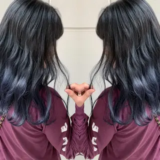 セミロング カラー ヘアアレンジ 縮毛矯正 髪質改善寺坂雄飛💐のヘアスタイル
