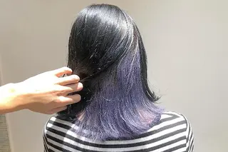 ミディアム カラー 美髪改善・レイヤー tadasuke⭐️のヘアスタイル