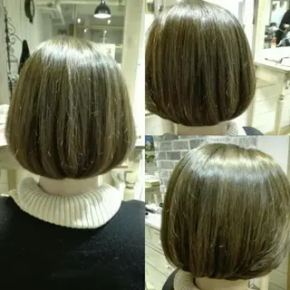 ショート カラー パーマ ヘアアレンジ メンズ キッズ ネイル マツエク・マツパ MEGUMI megumiのヘアスタイル