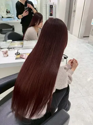 カラー 暖色・髪質改善🍒 吉武杏莉のヘアスタイル