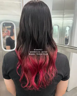 ロング カラー レイヤー特化/渋谷 rinのヘアスタイル