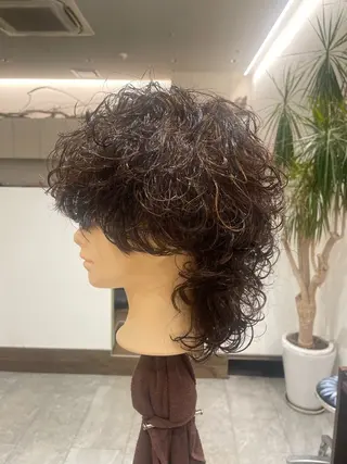 パーマ メンズ HONDA AVEDA hair&spa ジョイナステラス二俣川店所属・🌿HONDA🌿 相馬 勇心のヘアスタイル