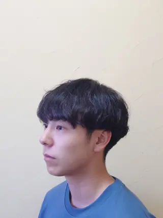 ミディアム たけと/フェード モデル募集中のヘアスタイル