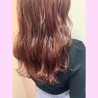 ロング カラー 浅沼 久瑠美のヘアスタイル