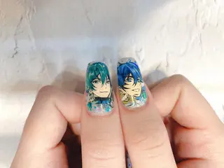 ネイル Spiky とうげ ふうかのネイルデザイン