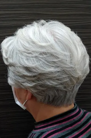 ショート パーマ 狩野 歩のヘアスタイル