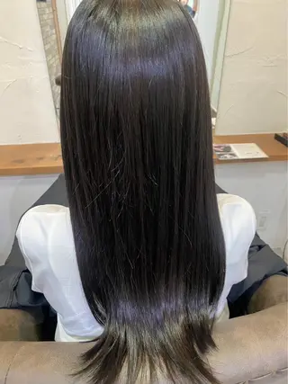 ロング 神谷 亜結美のヘアスタイル