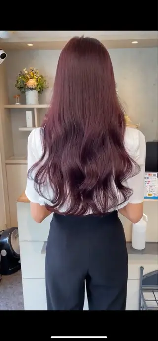 ロング 渡辺 杏斗龍のヘアスタイル