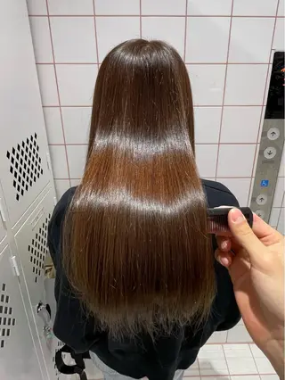 ロング 川田大輝 ナチュラルモードのヘアスタイル