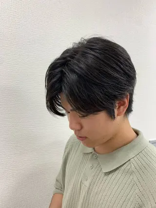 ショート カラー パーマ メンズ ⚡️メンズ特化⚡️ RYUKIのヘアスタイル