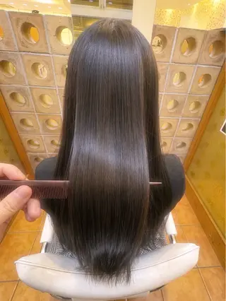 ロング 髪質改善艶カラー🔮 縮毛矯正💎シュンのヘアスタイル