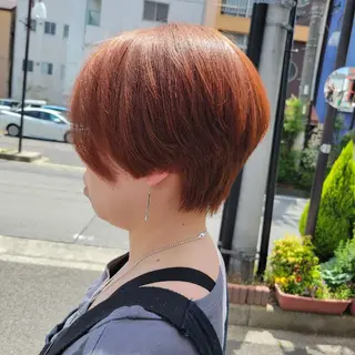 ショート 遠藤 史秋のヘアスタイル