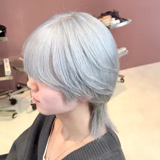 ミディアム カラー メンズ 岡田大志🇰🇷 中/韓メンズヘアのヘアスタイル