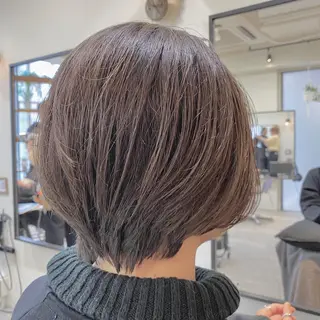 ショート カラー 【ダメージレス施術】 【透明感】北村 拓也のヘアスタイル
