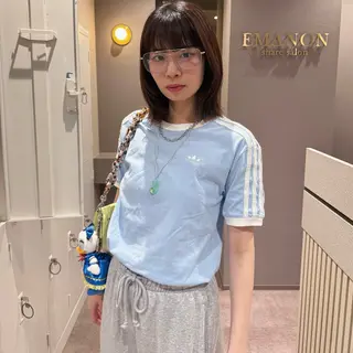 ミディアム EMANON share salon所属・無料モデル募集中🍃 ANDYのヘアスタイル