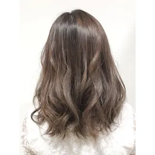 ミディアム カラー 髪質改善特化KIZU /艶髪研究（京都）のヘアスタイル