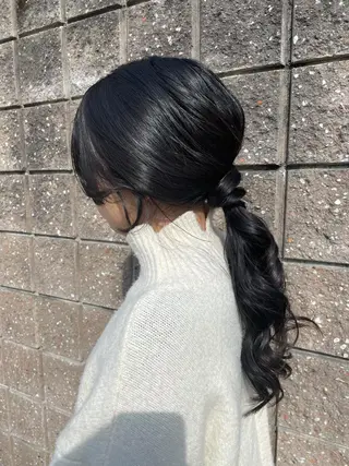ロング カラー ヘアアレンジ 🫧ヒシダアキ taboo.i🫧のヘアスタイル