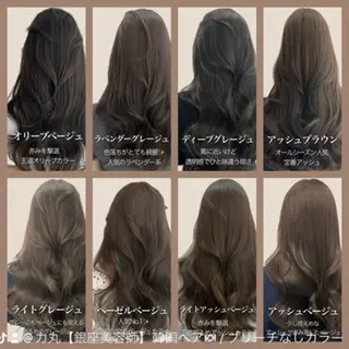 ロング 🤍韓国ヘア特化 🤍力丸🤍のヘアスタイル