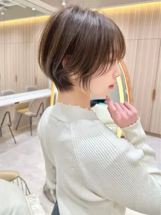 ショート レイヤー❣️縮毛矯 川村利幸のヘアスタイル