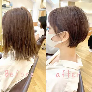 ショート 中根 いち 美髪を作るプロのヘアスタイル