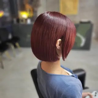 ショート カラー schwarz  黒森一馬のヘアスタイル