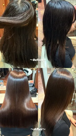 ロング 𝐓𝐄𝐑𝐀𝐈 𝐇𝐀𝐍𝐎𝐍のヘアスタイル