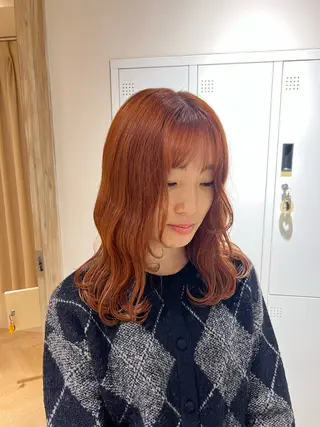 セミロング カラー 🌷川崎/ボブ/ アレンジ/コトネ🌷のヘアスタイル