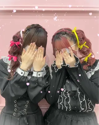 ヘアアレンジ lien eriiのヘアスタイル