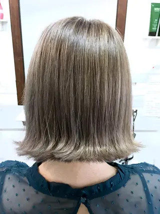 ミディアム カラー 櫛引 健太のヘアスタイル