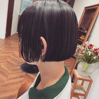 ショート 【似合わせカット 】🦋岩崎 美保🐾のヘアスタイル