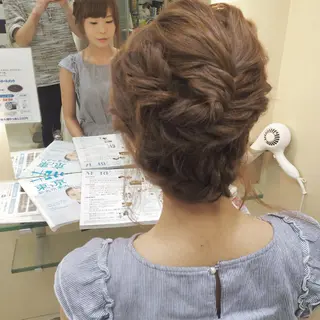 ヘアアレンジ 柳澤 興輝のヘアスタイル