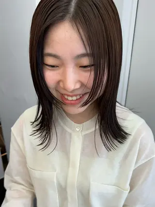 ミディアム カラー manami (sibell)のヘアスタイル