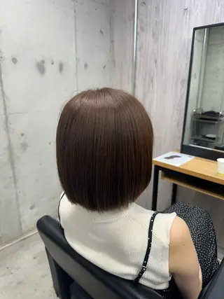 セミロング lafit YURITOのヘアスタイル