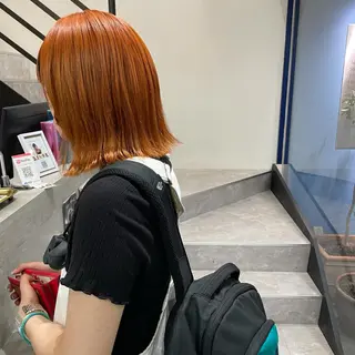 ショート カラー 狩野 羅夢のヘアスタイル