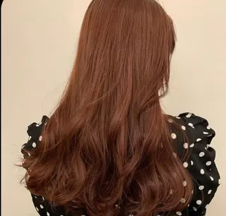 セミロング カラー ヘアアレンジ ハイトーン/透け感 カラー🎀真香のヘアスタイル