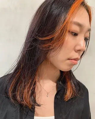 セミロング カラー 優作 〜圧倒的信頼〜のヘアスタイル