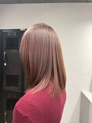 カラー ルシ🎨/ハイトーン デザイン/髪質改善のヘアスタイル